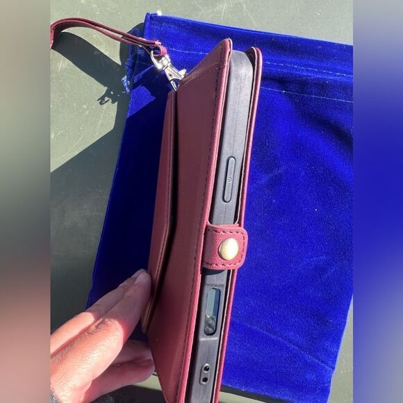 Multifunctional Wallet Case for iPhone 16 Pro with Strap - Picture 13 of 13